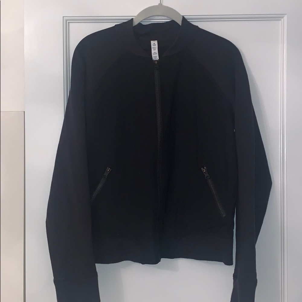 lululemon Bomber Style Zip Up. Size 10.
